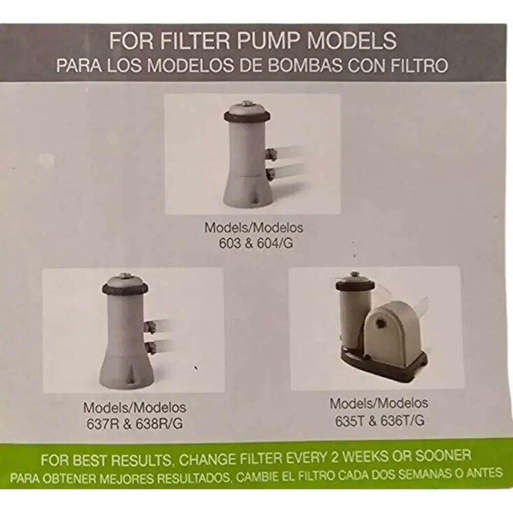 Intex Pool‎ Pump Filter Cartridge 2 Pack Type A or C Filter Cartridge Brand New